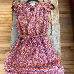Cute floral short dress